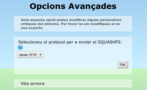 Open Sysclone Opciones Avanzadas Val