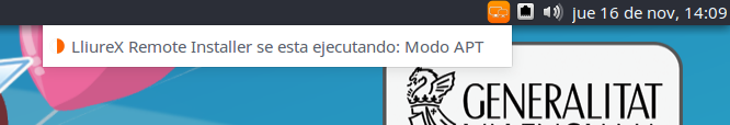 LliureXRemoteInstaller Indicador Es ES