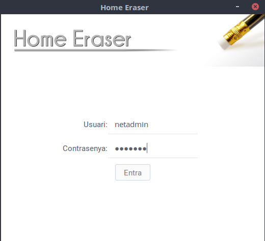 Home Eraser Login