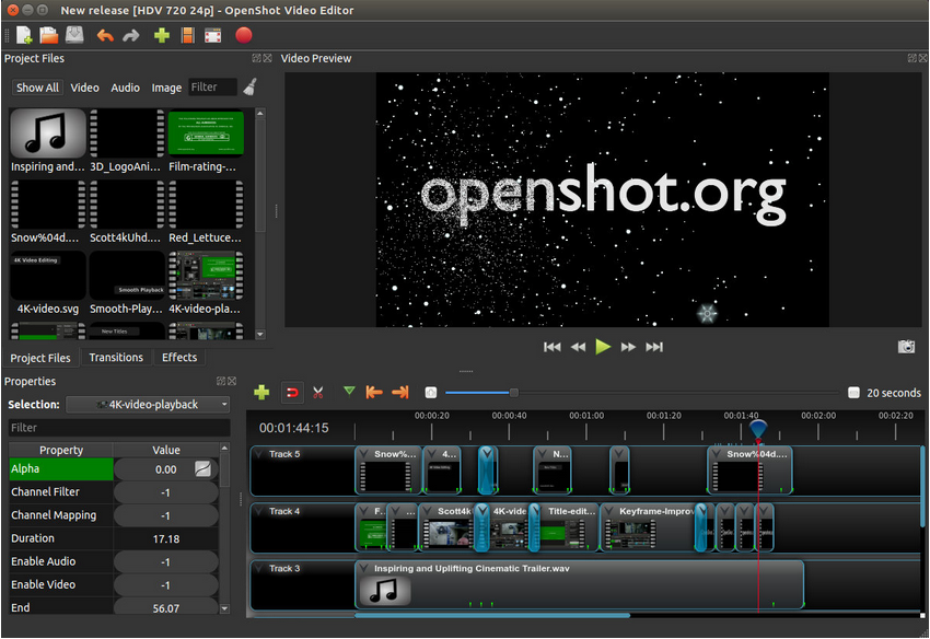 Openshot 243