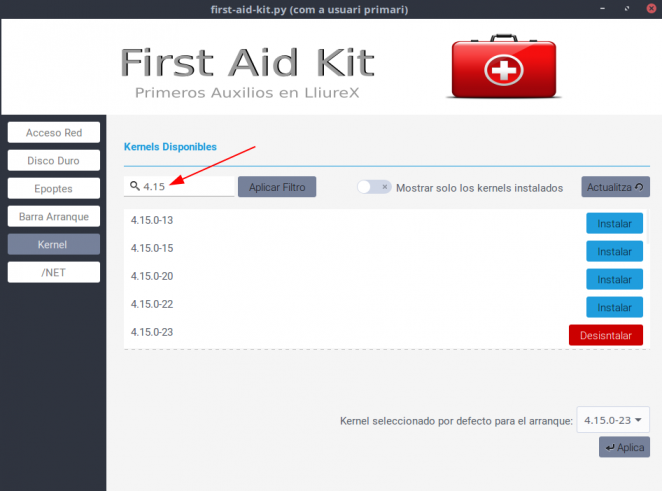 First Aid 05 Kernel Filtrado Box