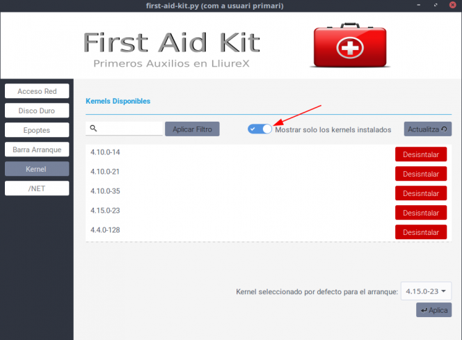 First Aid 05 Kernel Filtrado