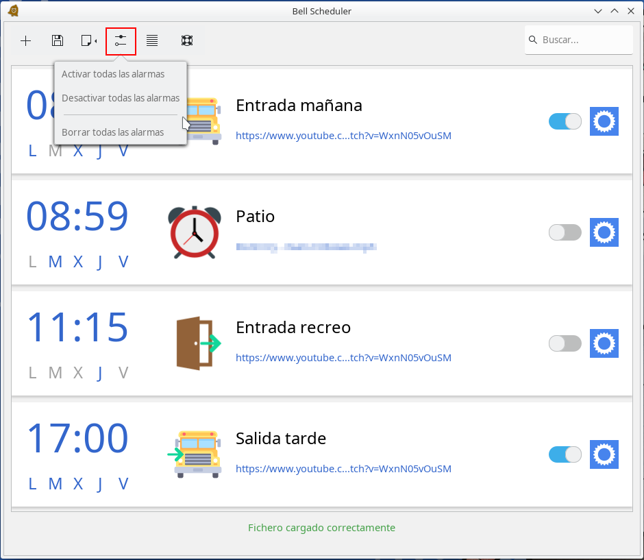 Wiki Lliurex Bell Scheduler En Bionic