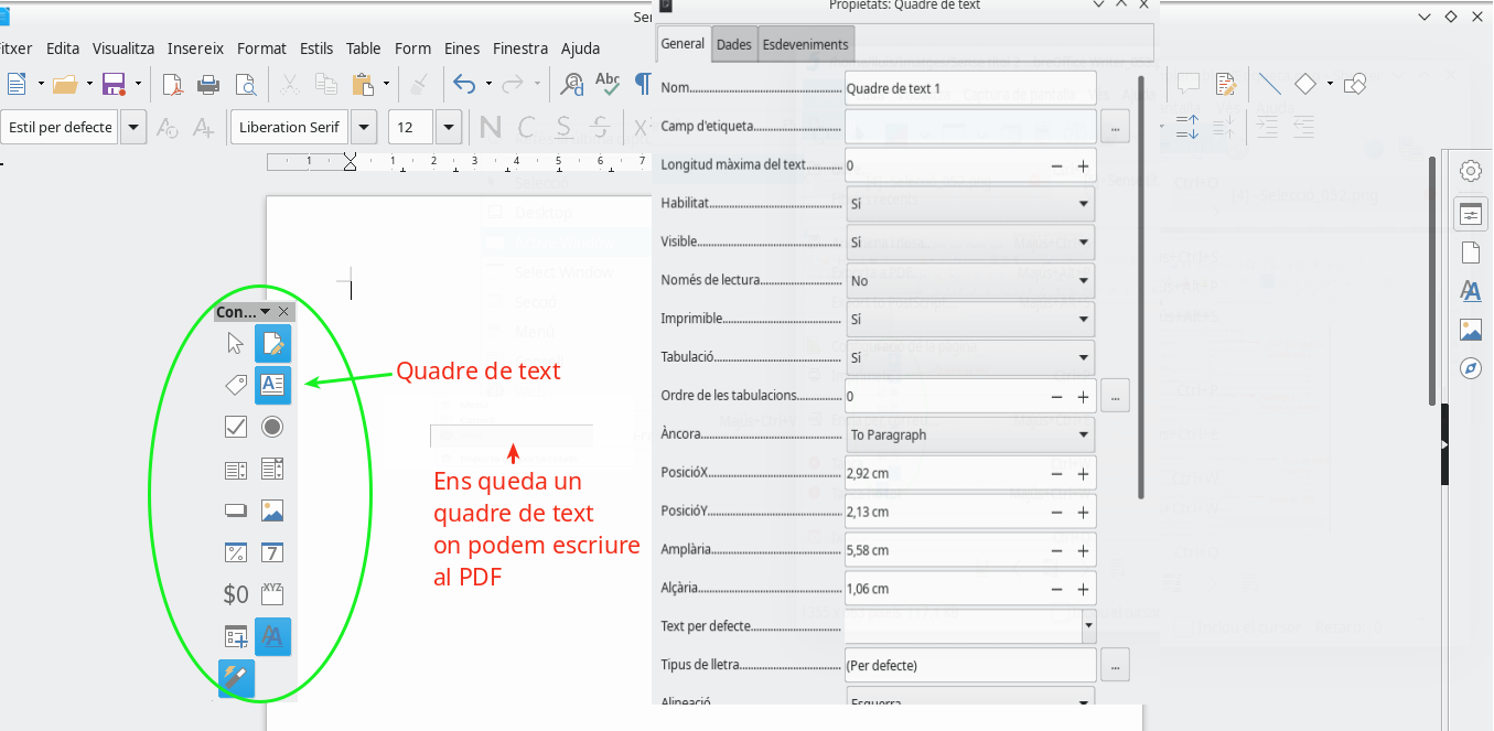 Quadre De Text 24