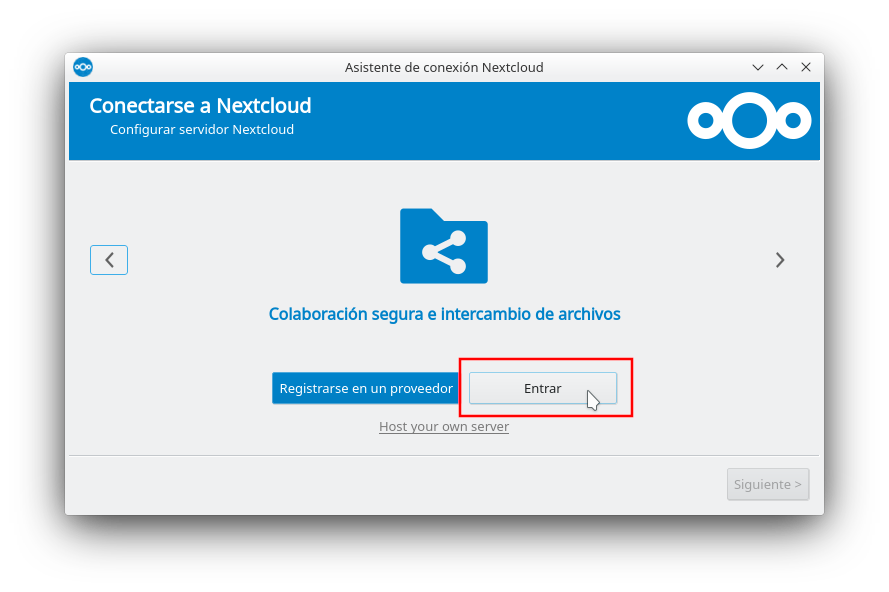 04 Nextcloud Desktop ES