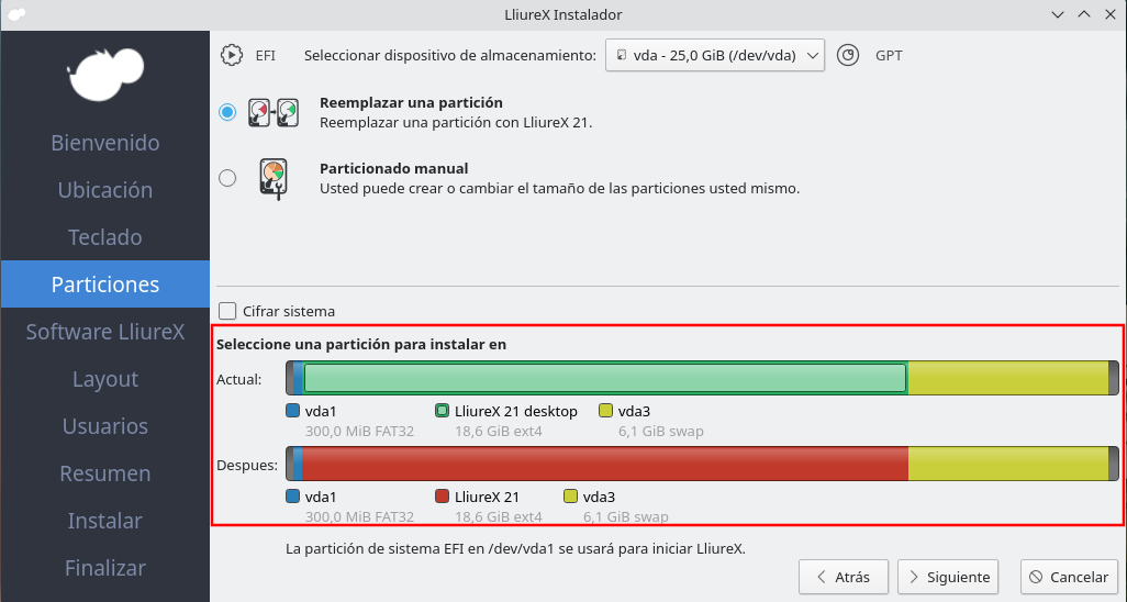 06b Install Llx21 ES