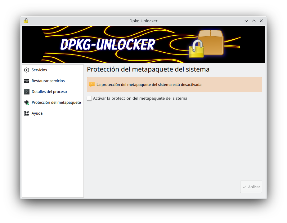 18 Dpkg Unlocker ES