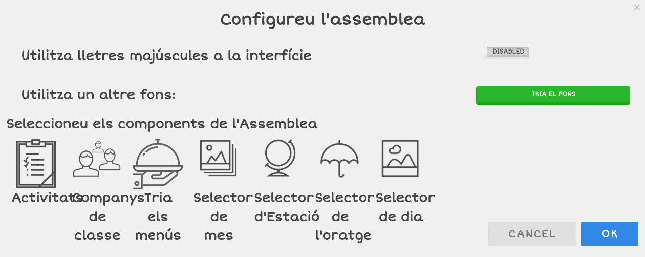 Configuracion