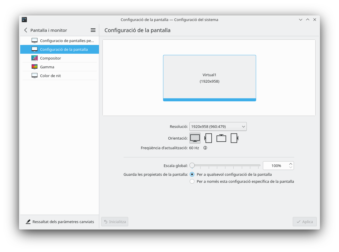 Kscreen Configuration 0 Va