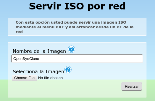 Open Sysclone Servir Iso